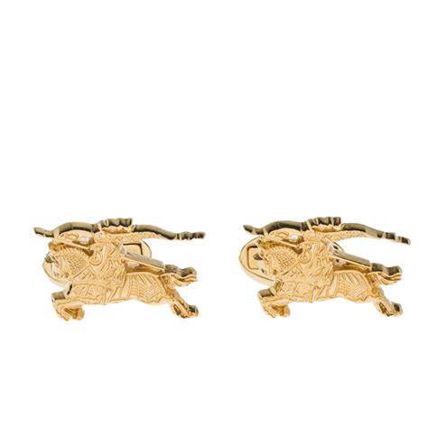 burberry cufflinks equestrian night gold|Designer Ties & Cufflinks .